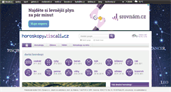 Desktop Screenshot of horoskopy.tiscali.cz
